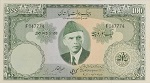 Pakistan 100 Rupee P18 1957 Front